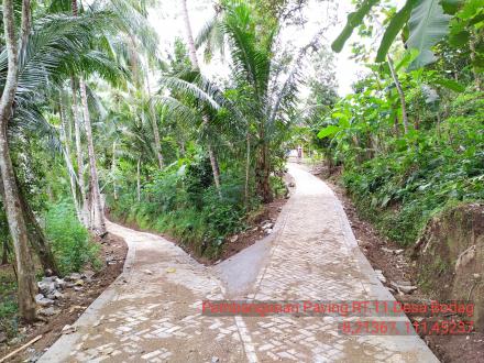 PEMBANGUNAN PAVING JALAN RT.11 RW.03 TAHUN 2020